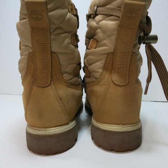 Timberland Sherpa Nubuck Leather High Top Insulated Hiking Work Soft Toe Boots 9 main image 9